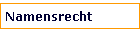 Namensrecht