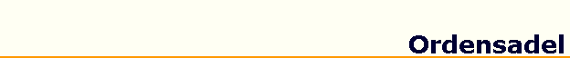 Ordensadel